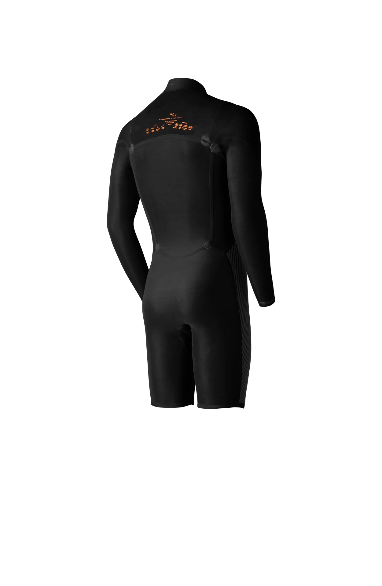 Refurbished Men's Flex Wetsuit 2/2 Long Sleeve Shorty - Image 4